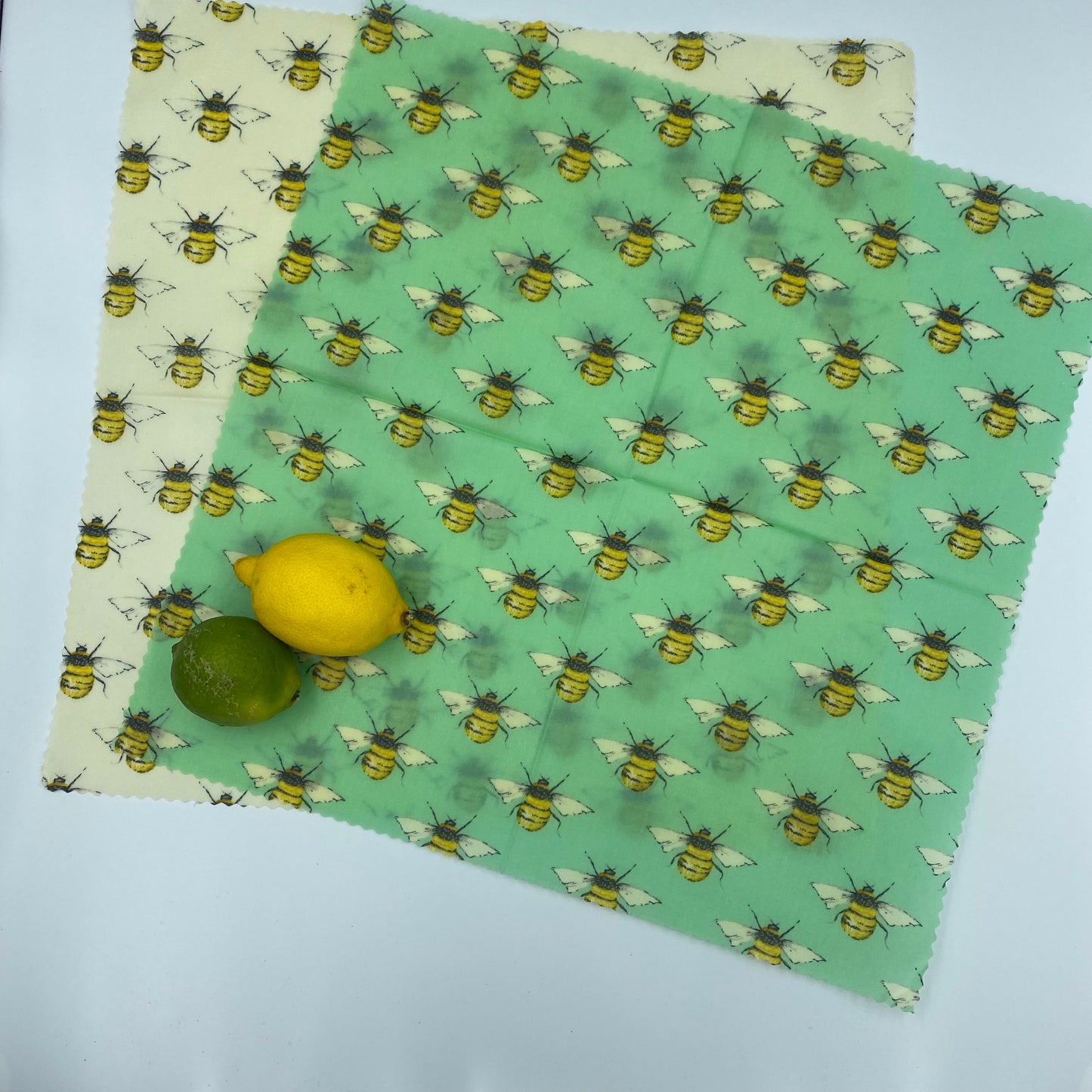 Edible, Organic Eco-Friendly Beeswax Food Wraps
