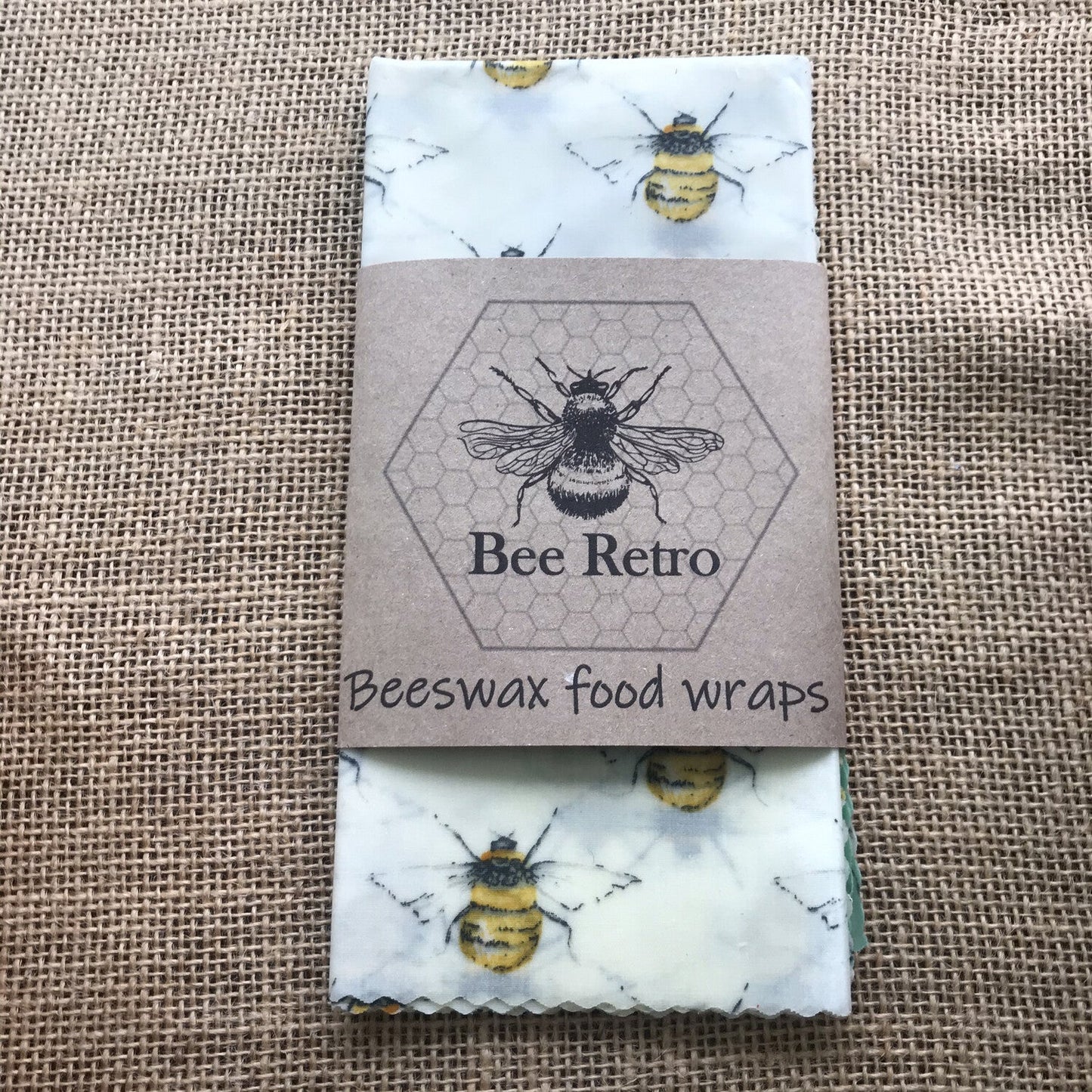 Edible, Organic Eco-Friendly Beeswax Food Wraps