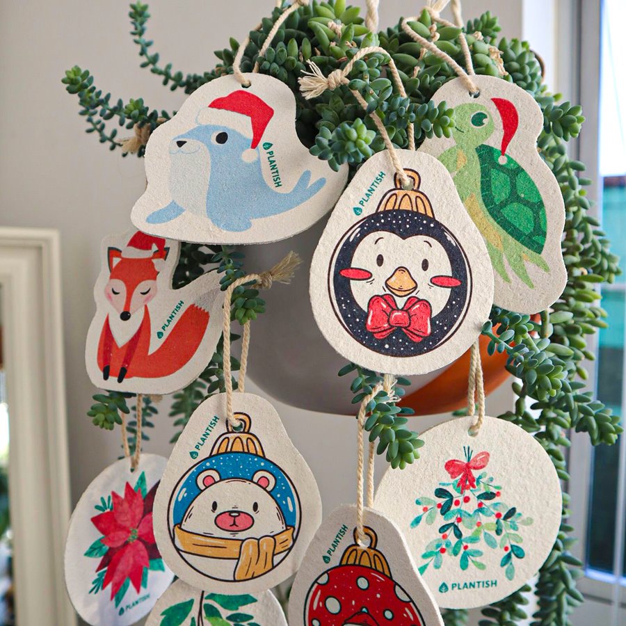 Solid Dish Soap Sponge Scrubber Hook Bundle